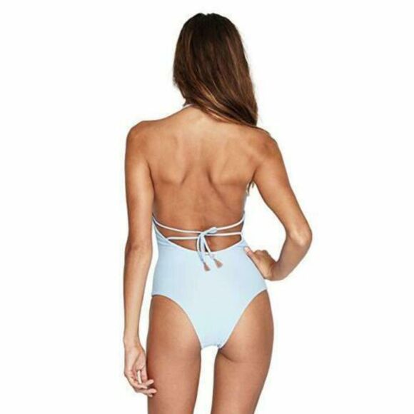 Spiritual Gangster Womens Go with The Flow One Piece Blue Skies - Picture 2 of 7